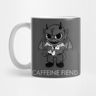 CAFFEINE FIEND b/w Mug